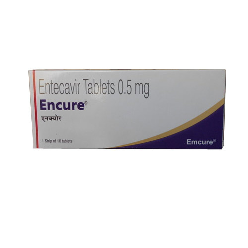 Entecavir 0.5mg, Emcure 10 tab
